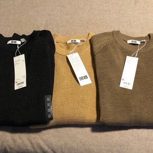 Men’s UNIQLO Dry Touch Summer Crew Neck Sweater
